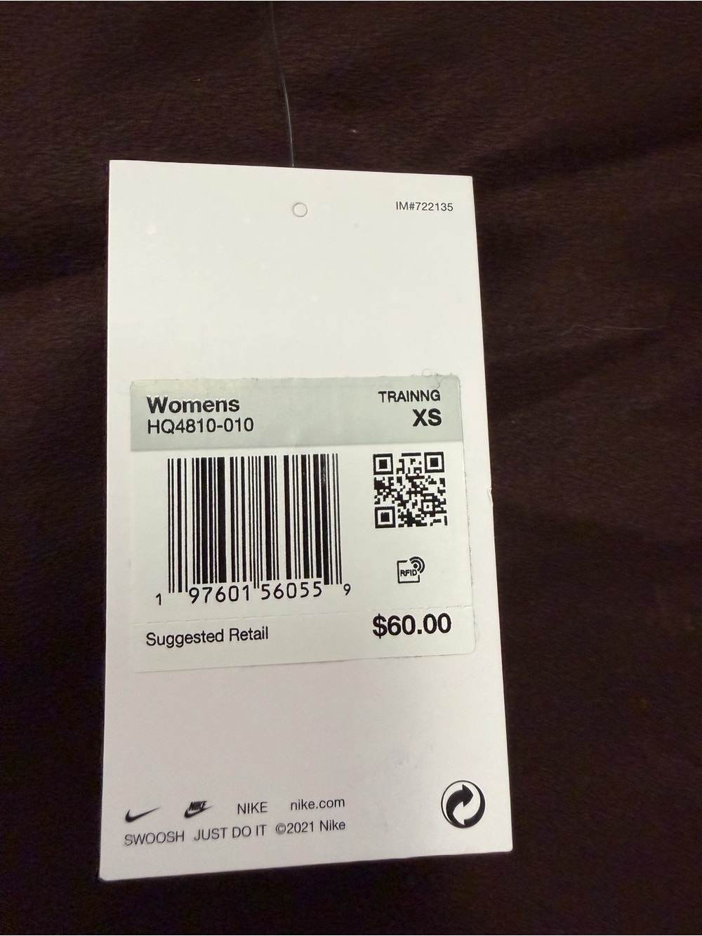 Nike Light Gray Leggings - Picture 4 of 4